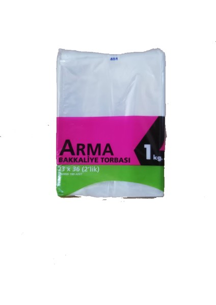 Mezpack Naksan Naylon Torba 2'lik 23X36 cm ( 1 Kg)