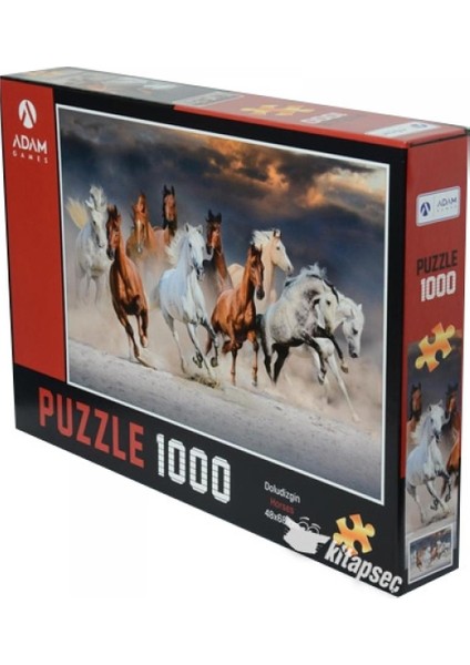 Horses Atlar 1000'lik Puzzle