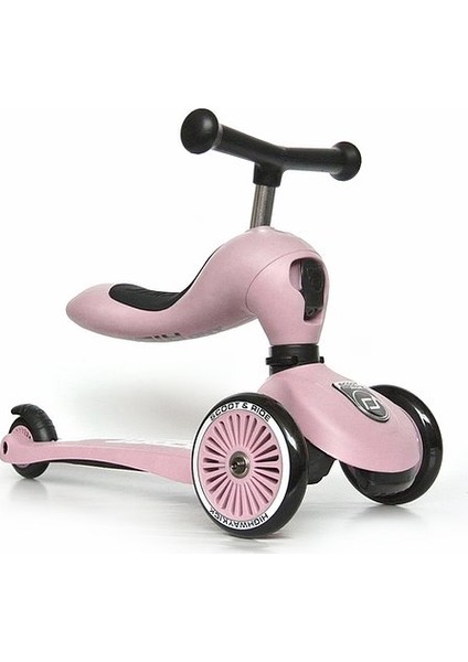 Highwaykick 1 Oturaklı Çocuk Scooter Pembe 160629-96270