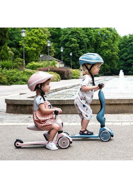Highwaykick 1 Oturaklı Çocuk Scooter Pembe 160629-96270