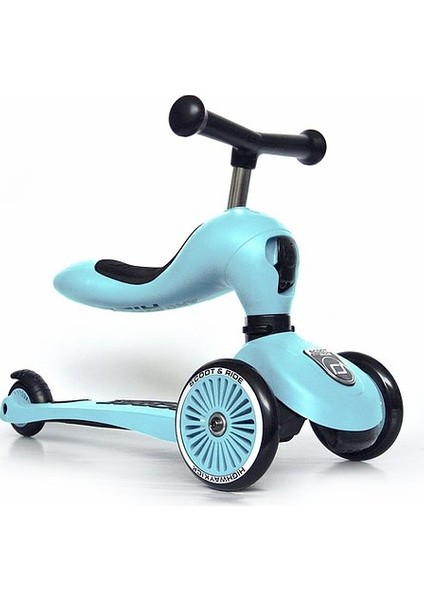 Highwaykick 1 Oturaklı Çocuk Scooter Turkuaz 160629-96352