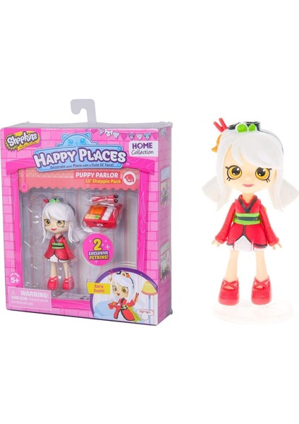 Shopkins Cicibiciler Happy Places Mini Cici Kız 2 Sara Sushi