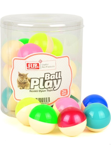 Kedi Oyun Topu Renkli