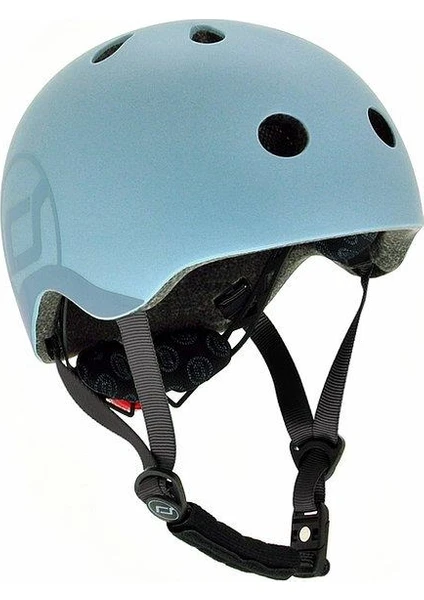 Scoot And Ride Helmet Çocuk Kaskı S-M Petrol Mavisi 190605-96369