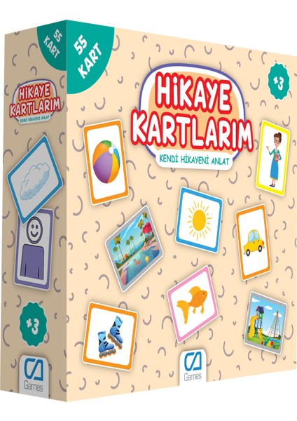 Ca Games CA.5107 Hikaye Kartlarım - Eğitici Oyun Kartları