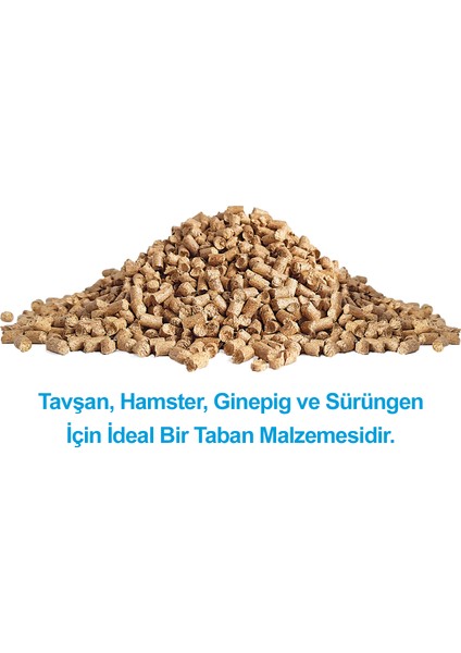 Doğal Çam Pelet Ginepig Kafes Altlığı 2 kg 4 L x 2 Paket
