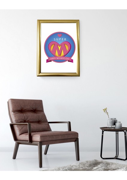Tablo 33.5x43,5 Gold Tablo