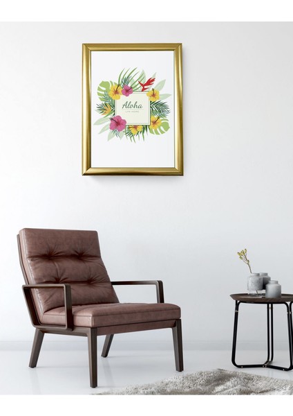 Tablo 33.5x43,5 Gold Tablo