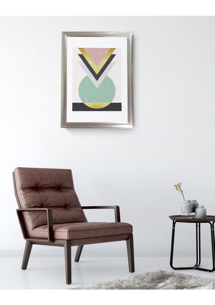 Tablo 33.5x43,5 Gümüş Tablo