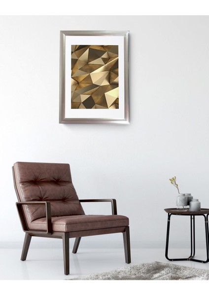 Tablo 33.5x43,5 Gümüş Tablo