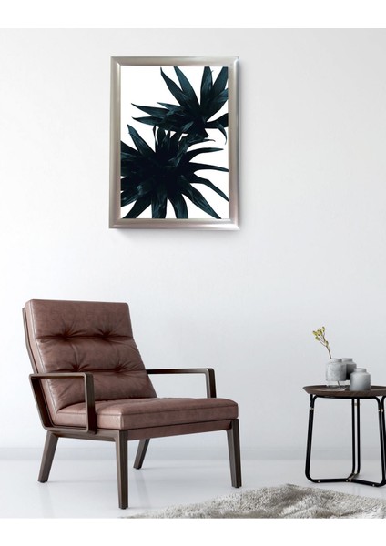 Tablo 33.5x43,5 Gümüş Tablo