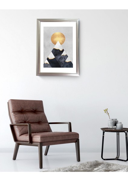 Tablo 33.5x43,5 Gümüş Tablo
