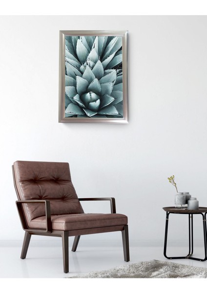 Tablo 33.5x43,5 Gümüş Tablo