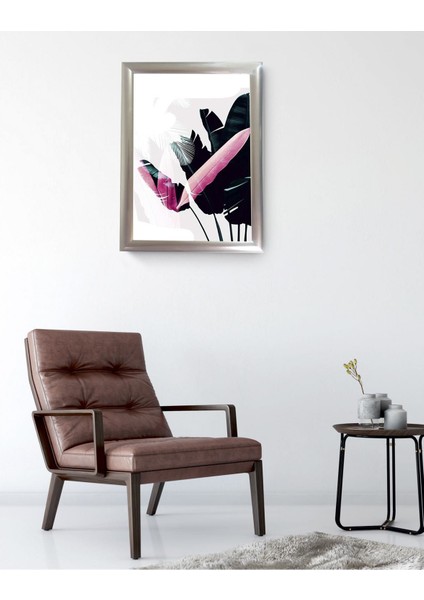 Tablo 33.5x43,5 Gümüş Tablo