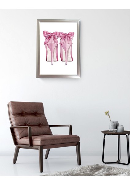 Tablo 33.5x43,5 Gümüş Tablo
