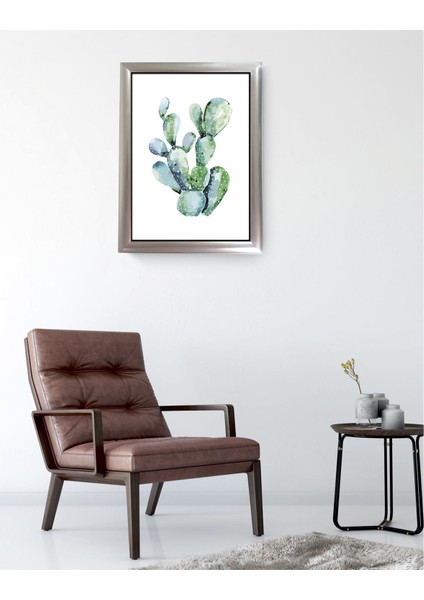 Tablo 33.5x43,5 Gümüş Tablo