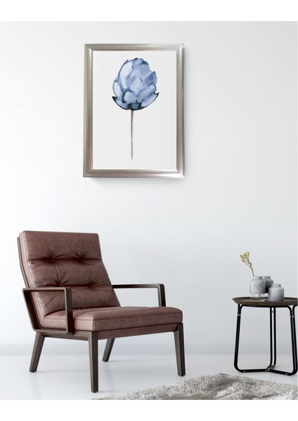 Tablo 33.5x43,5 Gümüş Tablo
