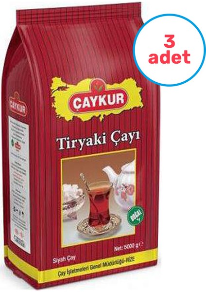 3'lü Tiryaki Çay 5000 gr