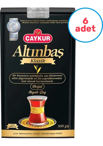 6'lı Altınbaş Çay 500 gr