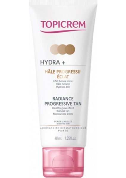 Hydra+ Radiance Progressive Tan 40ml Bronzlaştirici Krem