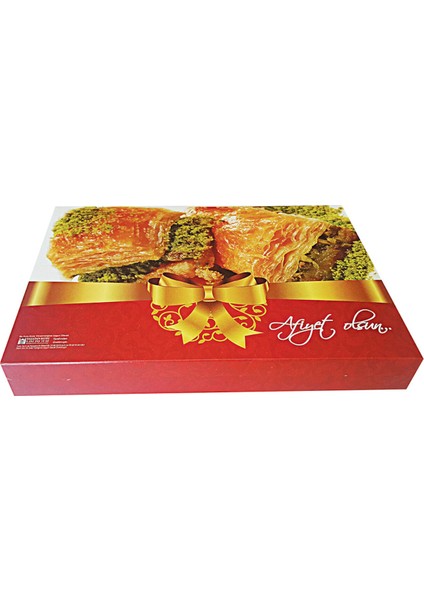 1000 gr Baklava Kutusu 200'LÜ