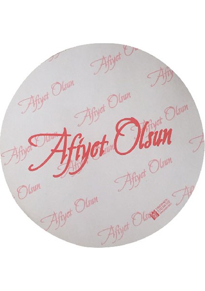 Alüminyum Kap Kapağı Oval Metalize Kapak 1000'LI