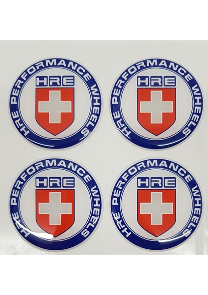 Jant Göbeği Arma Hre 60mm 4'lü Set Plasto Damla Renkli