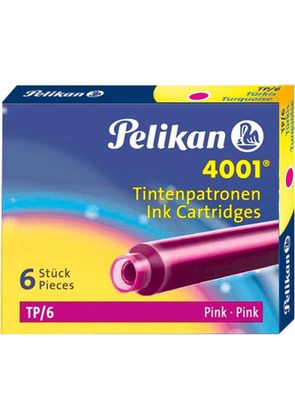 Tp6x Dolma Kalem Kartuşu Pembe