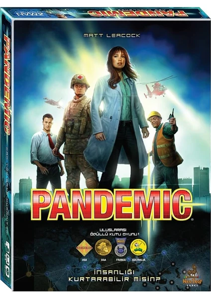 Neotroy Games Pandemic Kutu Oyunu