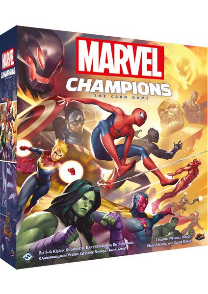 Neotroy Games Marvel Champions Kutu Oyunu