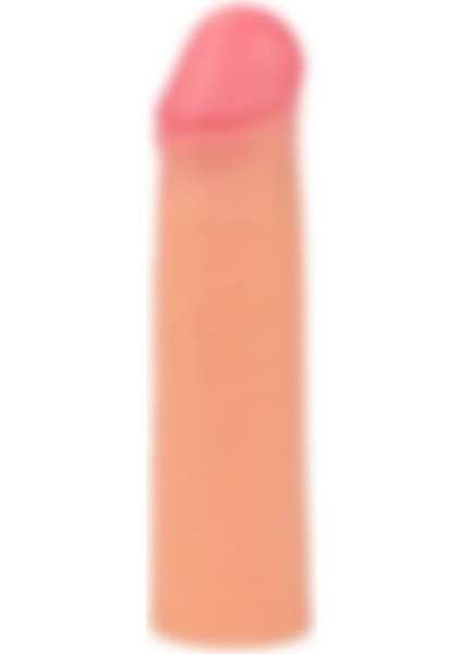 Lilitu Shop Nature Extender 5,5 cm Dolgulu Premium Ten Rengi Silikon Penis Kılıfı