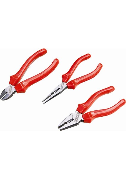 Izeltaş Opak Seri Kombine Pense Yan Keski Kargaburun 3'lü