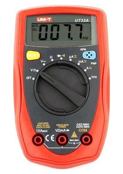 UT-33A Dijital Multimetre