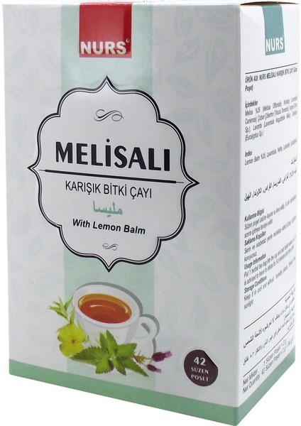 Melisalı Karışık Bitki Çayı 42'li