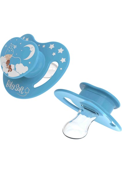 Damak Uçlu Mavi Uyku Emziği 6 - 18 Ay