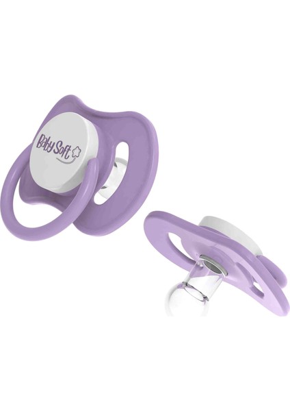 Yuvarlak Uçlu Lila Emzik 6 - 18 Ay