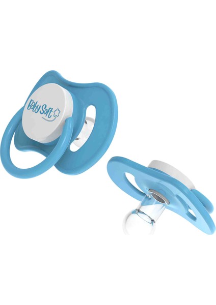 Yuvarlak Uçlu Mavi Emzik 18+ Ay