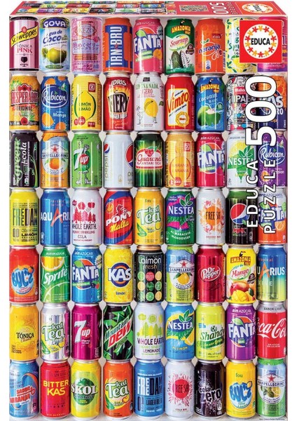 500 Soft Cans Puzzle