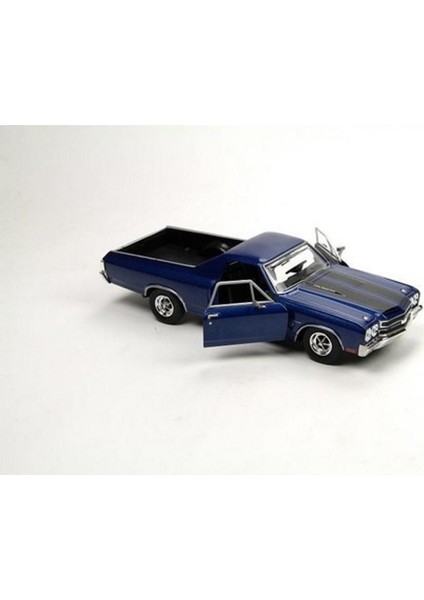 Motor Max 1970 Chevy El Camino Ss 396 1:24 Diecast Model Araba - Lacivert modelleri