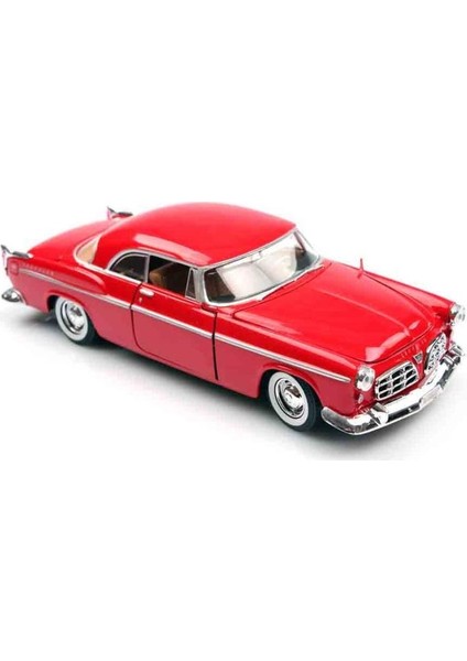 Motor Max 1955 Chrysler C300 1:24 Diecast Model Araba - Kırmızı
