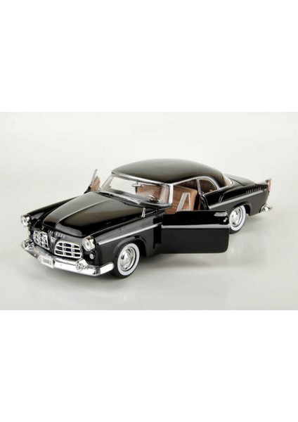Motor Max 1955 Chrysler C300 1:24 Die Cast Model Araba - Siyah fiyatları