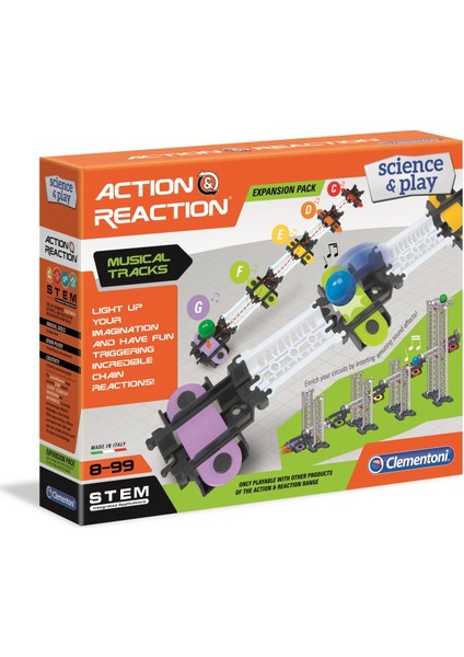 Puzzle Aksiyon & Reactıon Muzıkal Raylar