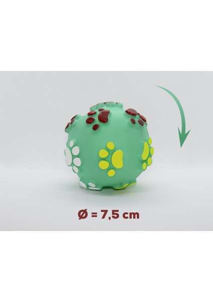 Sesli Köpek Oyuncak Top Çapı 7.5 cm fiyatları