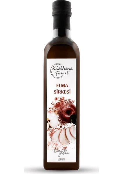 Kisthene Elma Sirkesi 500 ml