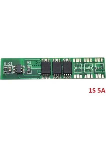 1s 5A 3.7V Bms Koruma Balans Kartı Lityum Li-Ion Batarya 18650 Pil