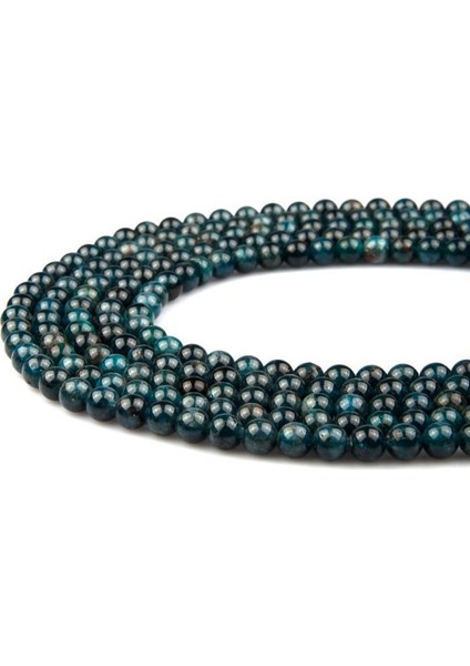 Apatit Doğal Taş Dizi 8 mm Küre Kesim