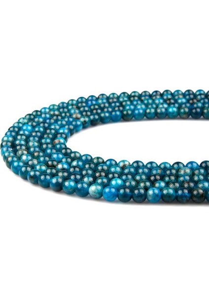 Apatit Doğal Taş Dizi 8 mm Küre Kesim