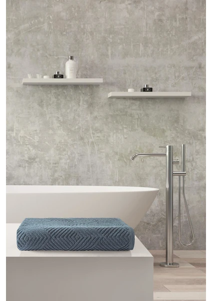 Conran Mavi Banyo Havlusu (68X137)