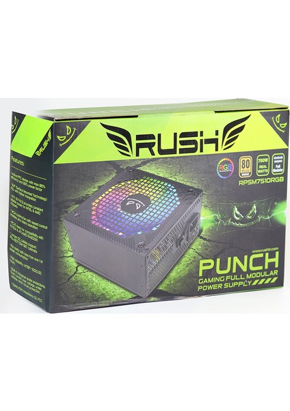 Punch RPSM7510 750W. Full Modular Power Supply