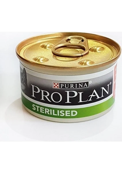 Proplan Steril Ton Balıklı Somonlu Kısır Kedi Konservesi 85 Grx 24 Adet